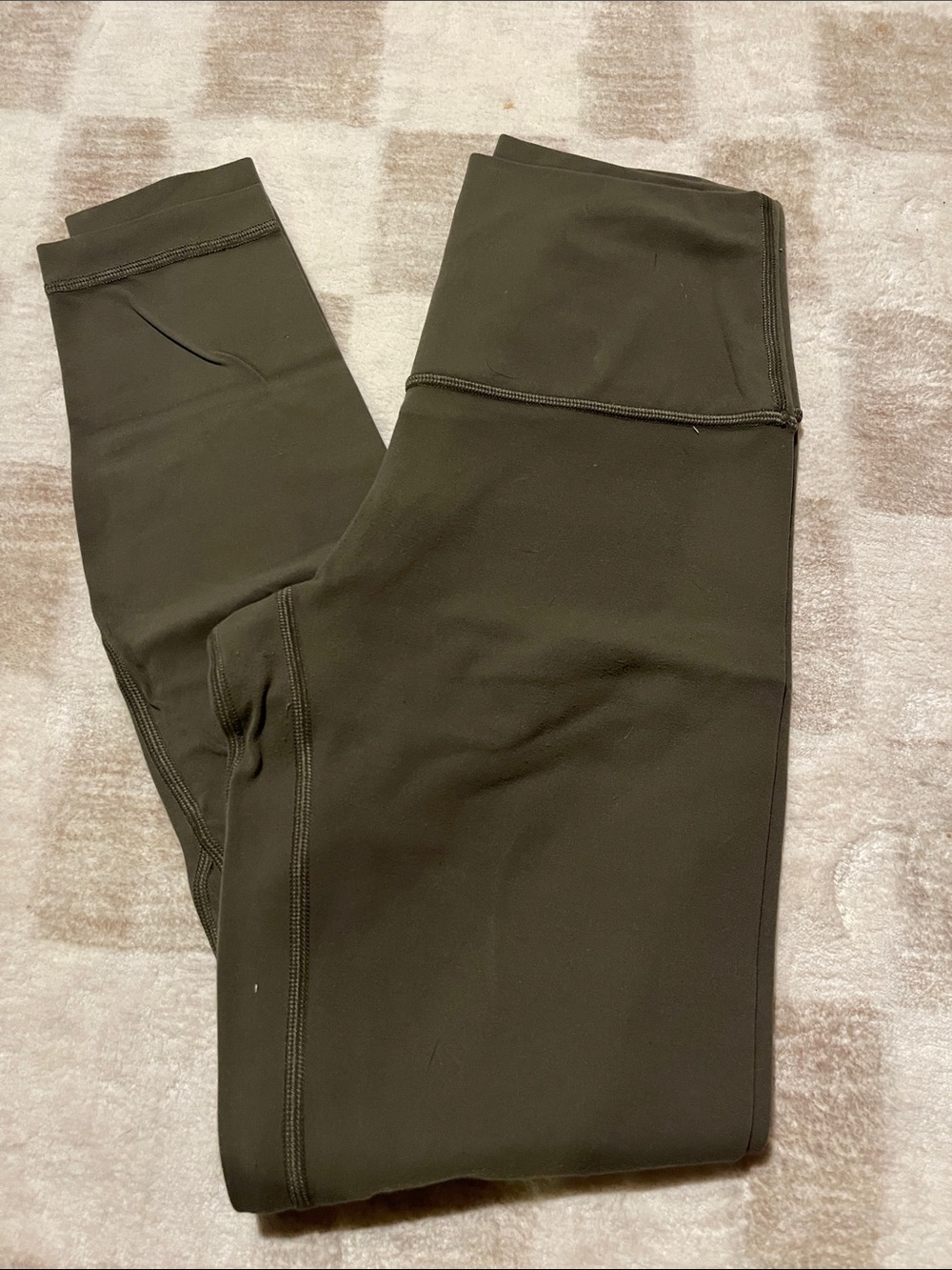 lululemon athletica align Olive Green Leggings 7/8
